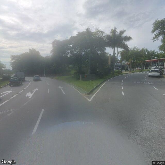 Imagem estática do "Street View" da localização