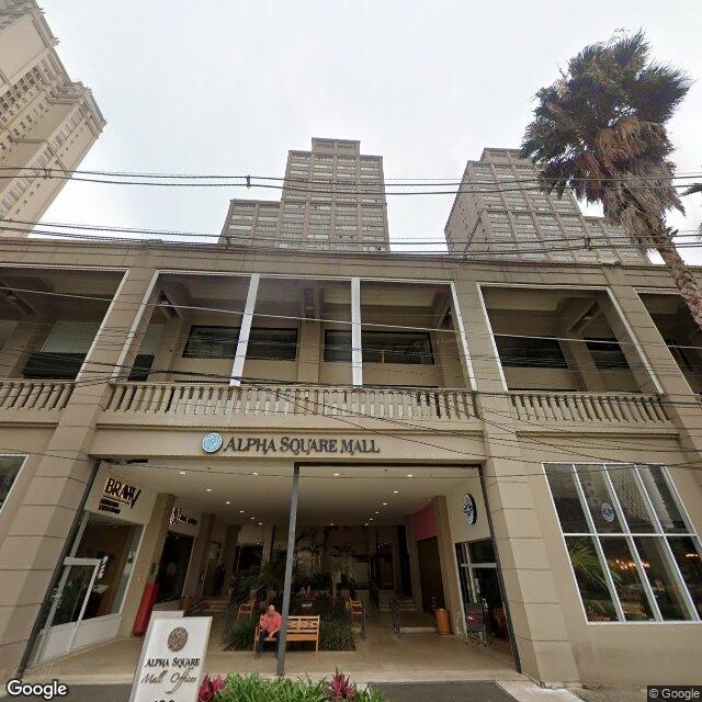 Imagem estática do "Street View" da localização