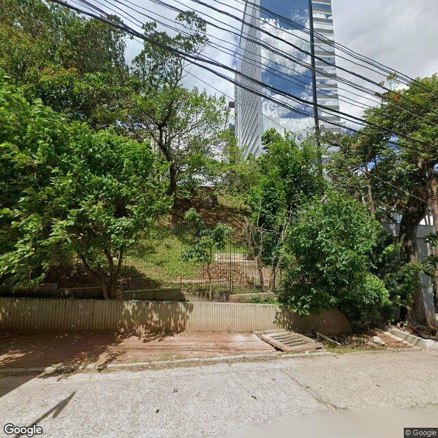 Imagem estática do "Street View" da localização