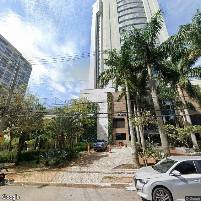 Imagem estática do "Street View" da localização