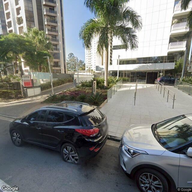 Imagem estática do "Street View" da localização