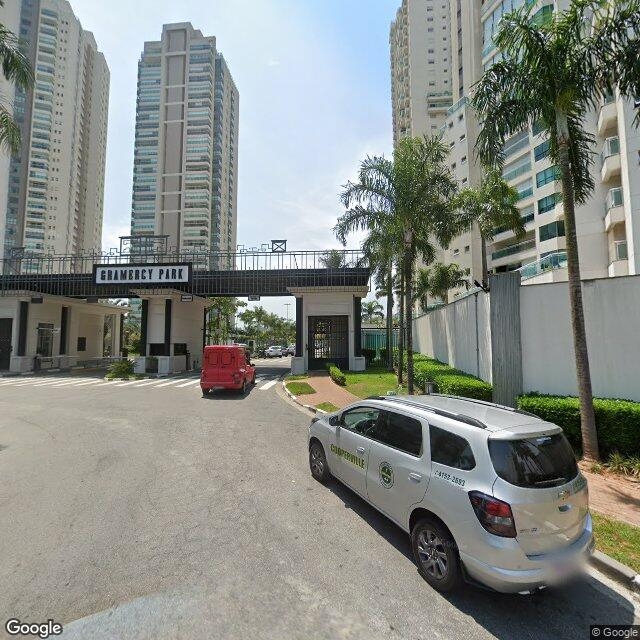 Imagem estática do "Street View" da localização