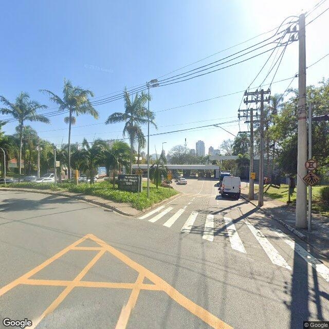 Imagem estática do "Street View" da localização