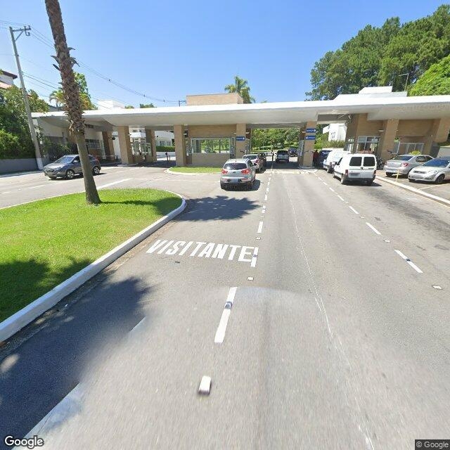 Imagem estática do "Street View" da localização