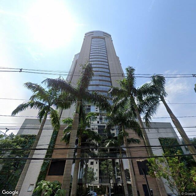 Imagem estática do "Street View" da localização