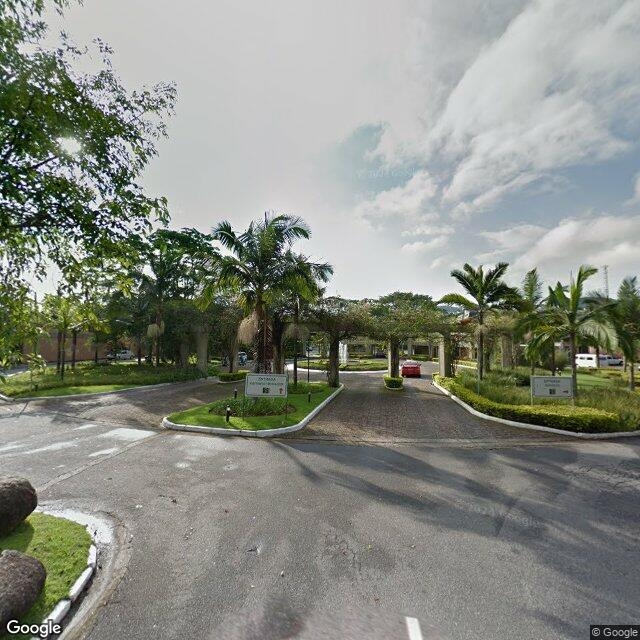 Imagem estática do "Street View" da localização