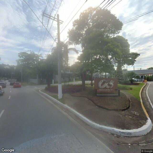 Imagem estática do "Street View" da localização