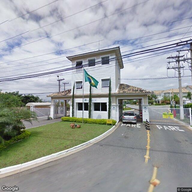 Imagem estática do "Street View" da localização