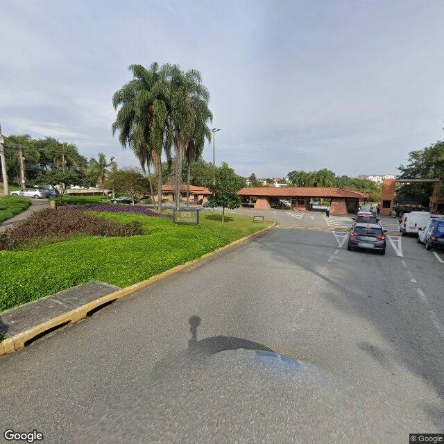 Imagem estática do "Street View" da localização