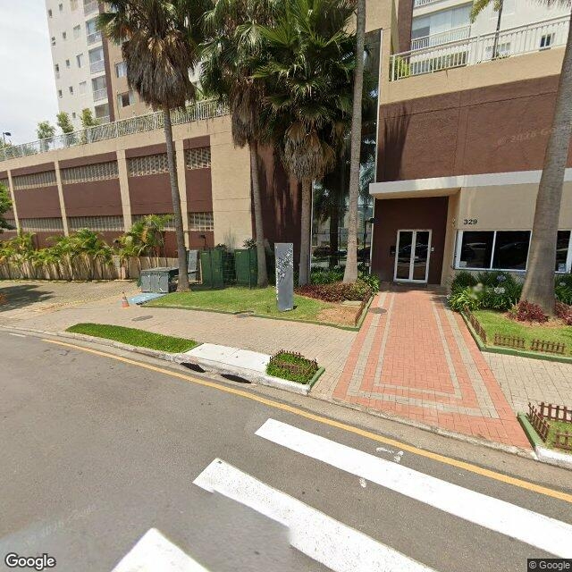 Imagem estática do "Street View" da localização