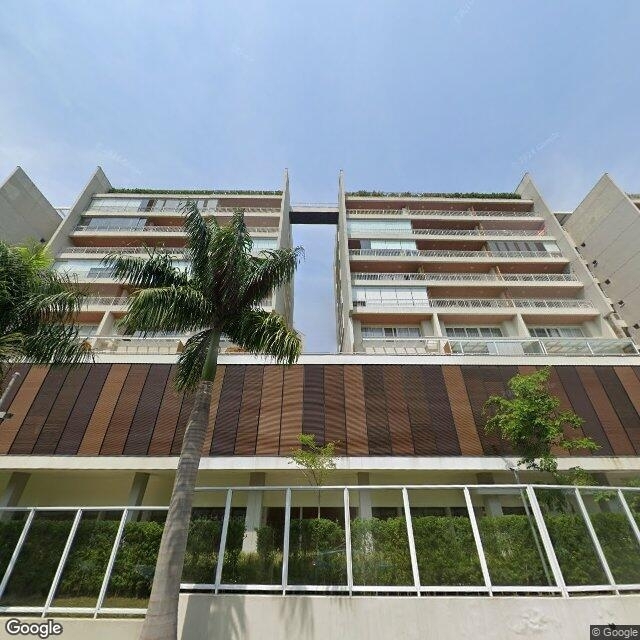 Imagem estática do "Street View" da localização