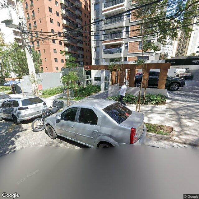 Imagem estática do "Street View" da localização