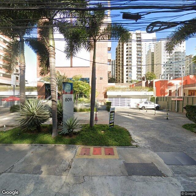 Imagem estática do "Street View" da localização