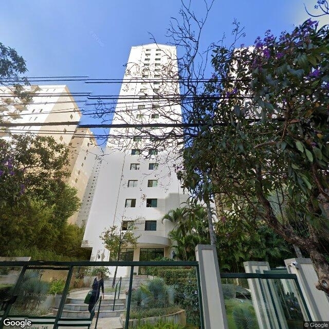 Imagem estática do "Street View" da localização