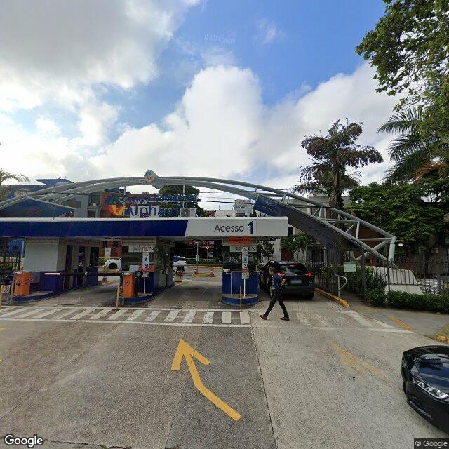 Imagem estática do "Street View" da localização