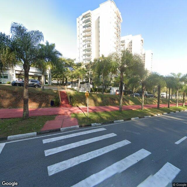 Imagem estática do "Street View" da localização