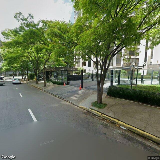 Imagem estática do "Street View" da localização