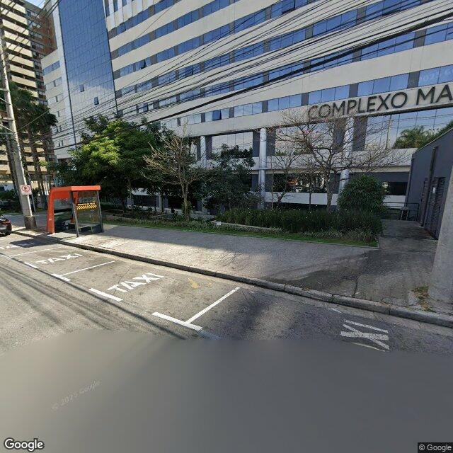 Imagem estática do "Street View" da localização