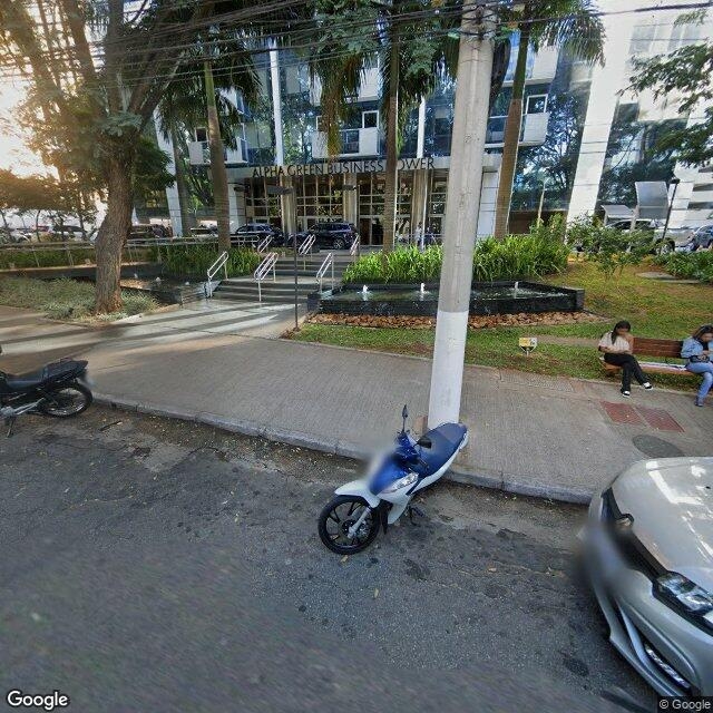 Imagem estática do "Street View" da localização