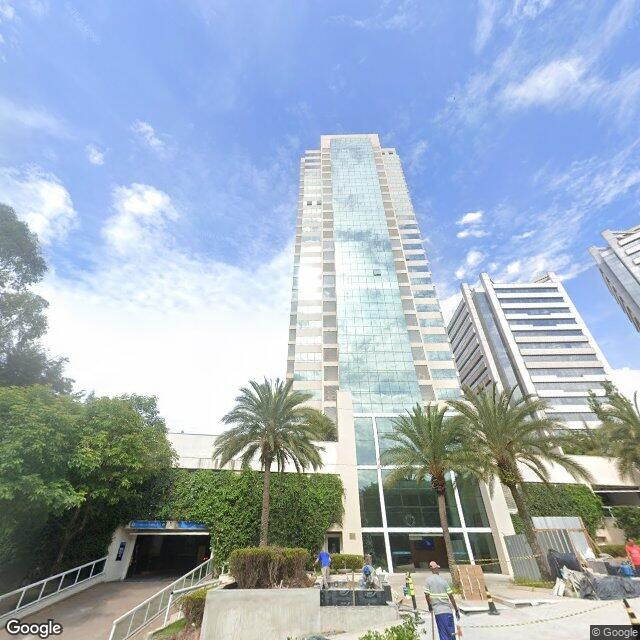 Imagem estática do "Street View" da localização