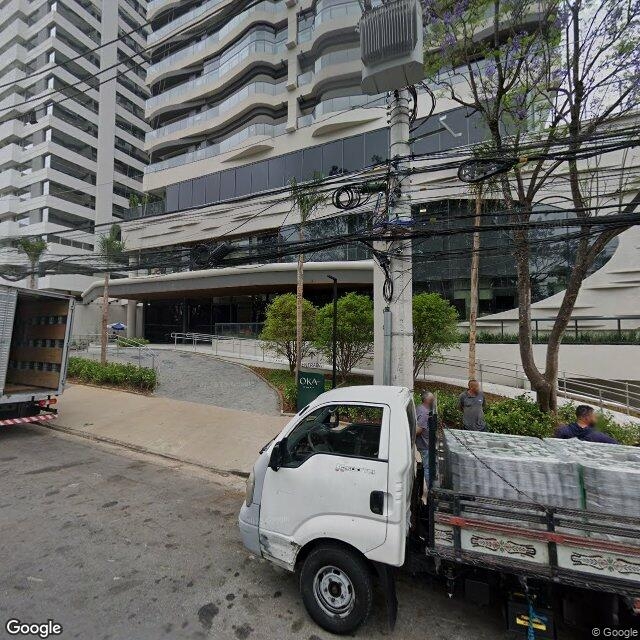 Imagem estática do "Street View" da localização