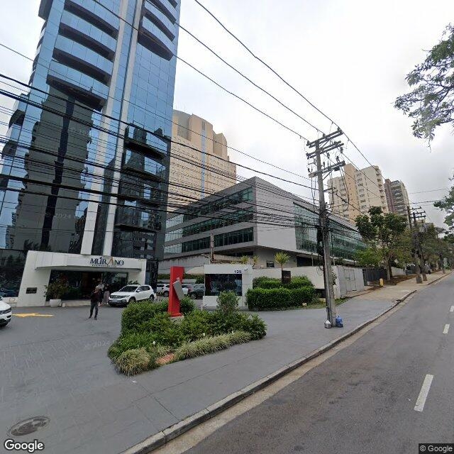 Imagem estática do "Street View" da localização