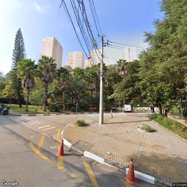 Imagem estática do "Street View" da localização