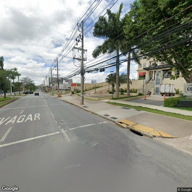 Imagem estática do "Street View" da localização