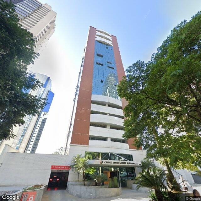 Imagem estática do "Street View" da localização