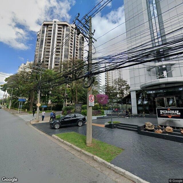 Imagem estática do "Street View" da localização