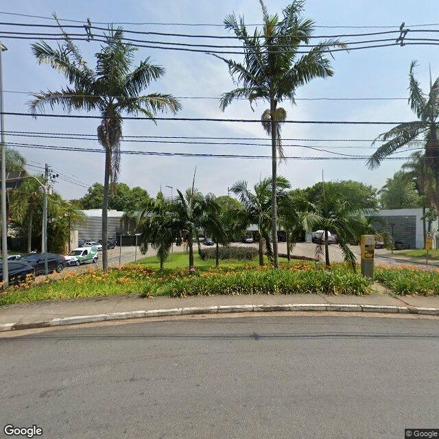 Imagem estática do "Street View" da localização