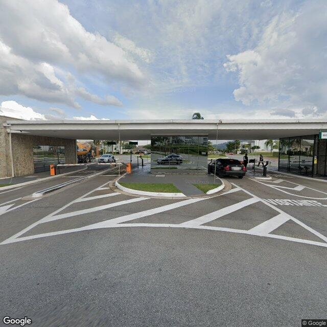 Imagem estática do "Street View" da localização