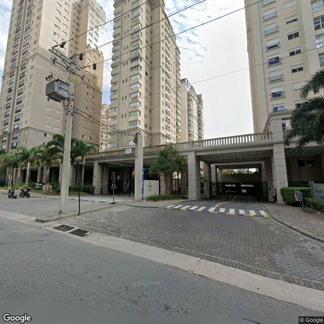 Imagem estática do "Street View" da localização