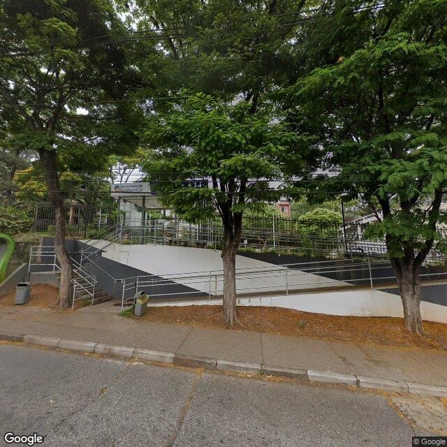 Imagem estática do "Street View" da localização