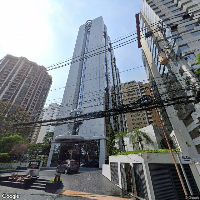 Imagem estática do "Street View" da localização