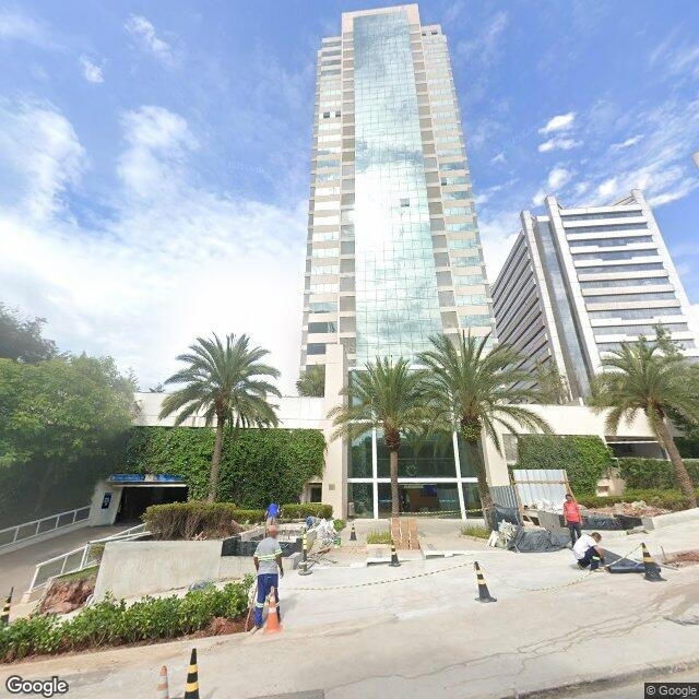 Imagem estática do "Street View" da localização