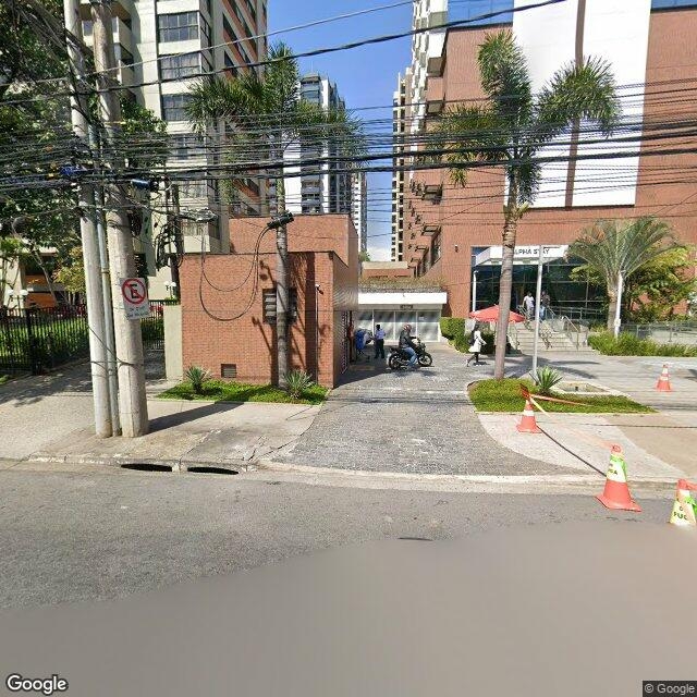 Imagem estática do "Street View" da localização