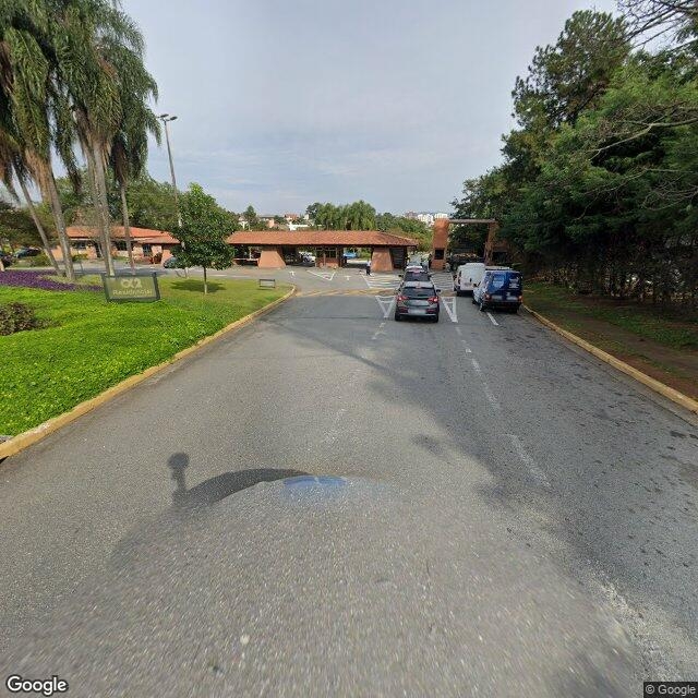 Imagem estática do "Street View" da localização