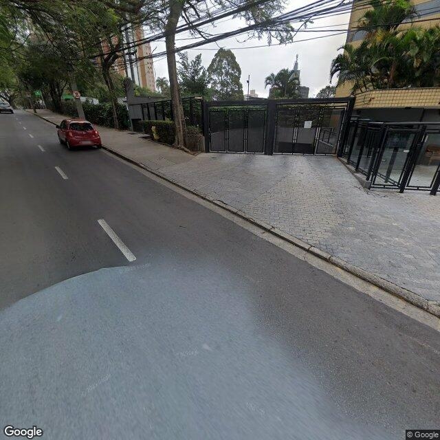 Imagem estática do "Street View" da localização