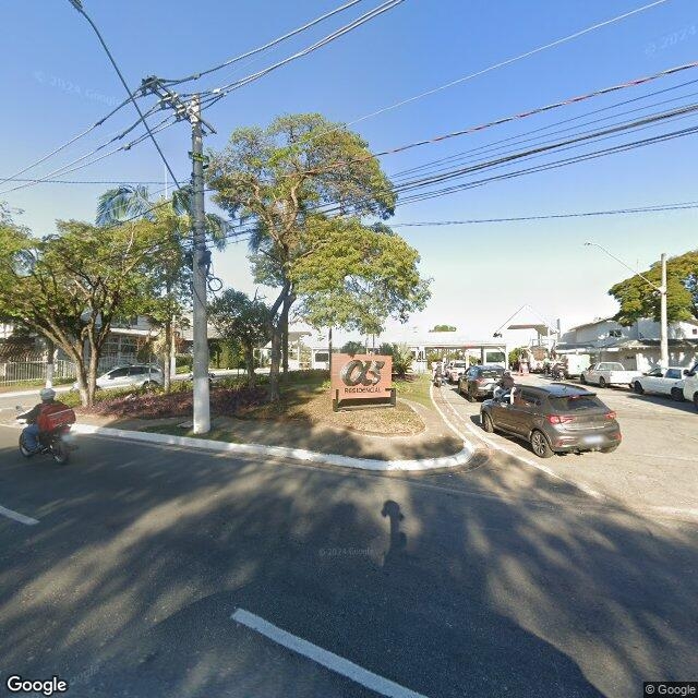 Imagem estática do "Street View" da localização