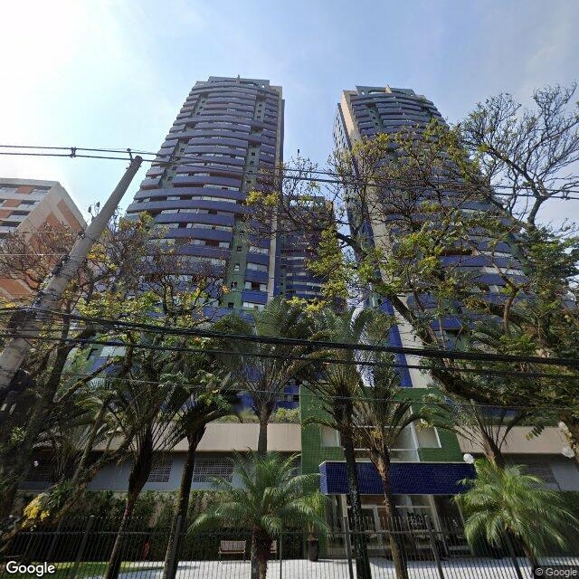 Imagem estática do "Street View" da localização