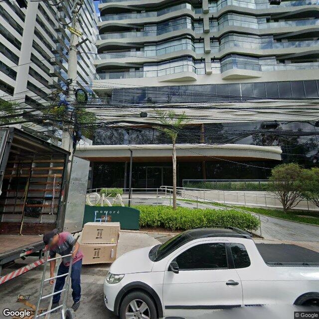 Imagem estática do "Street View" da localização