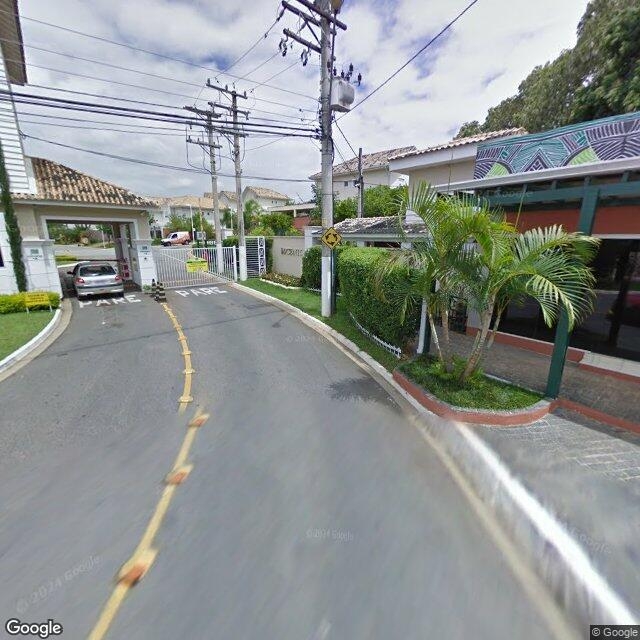 Imagem estática do "Street View" da localização