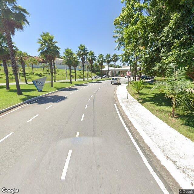 Imagem estática do "Street View" da localização