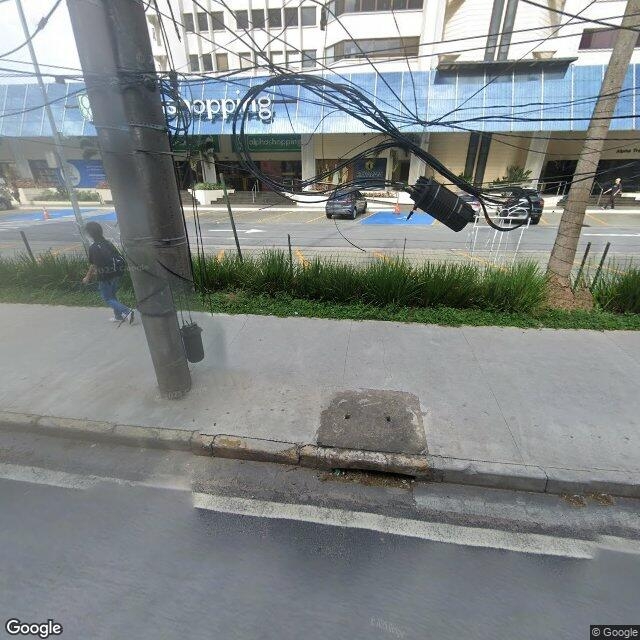 Imagem estática do "Street View" da localização