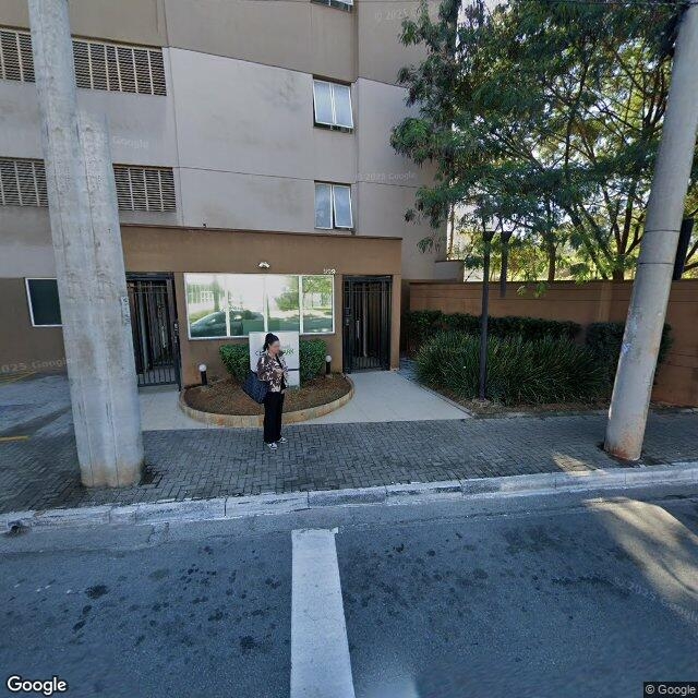 Imagem estática do "Street View" da localização