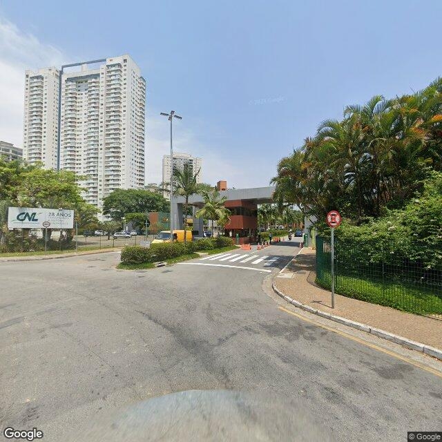 Imagem estática do "Street View" da localização