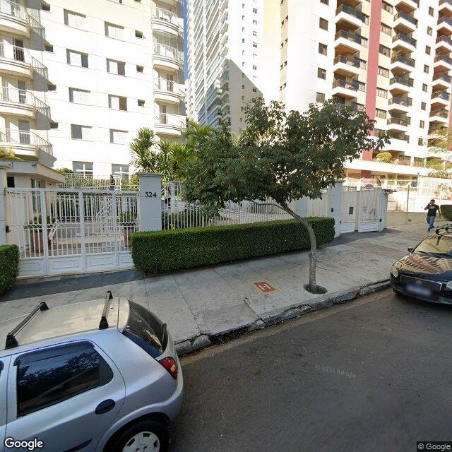 Imagem estática do "Street View" da localização