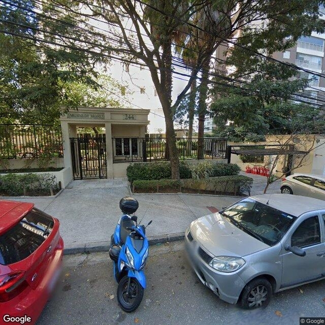 Imagem estática do "Street View" da localização