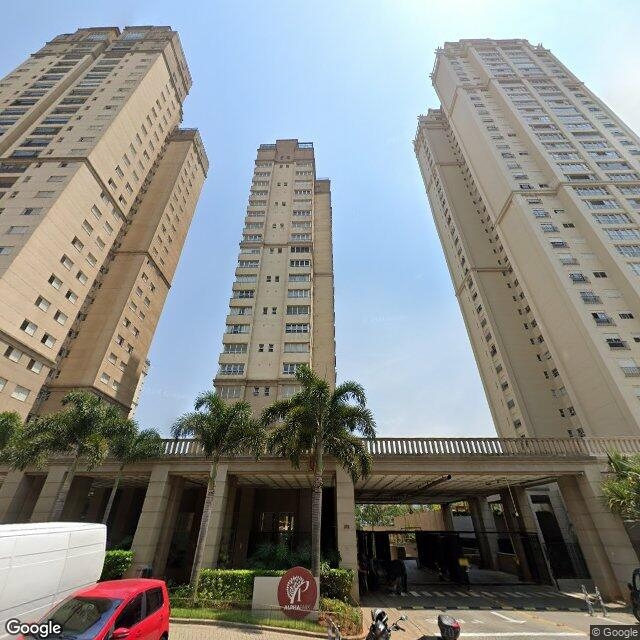 Imagem estática do "Street View" da localização